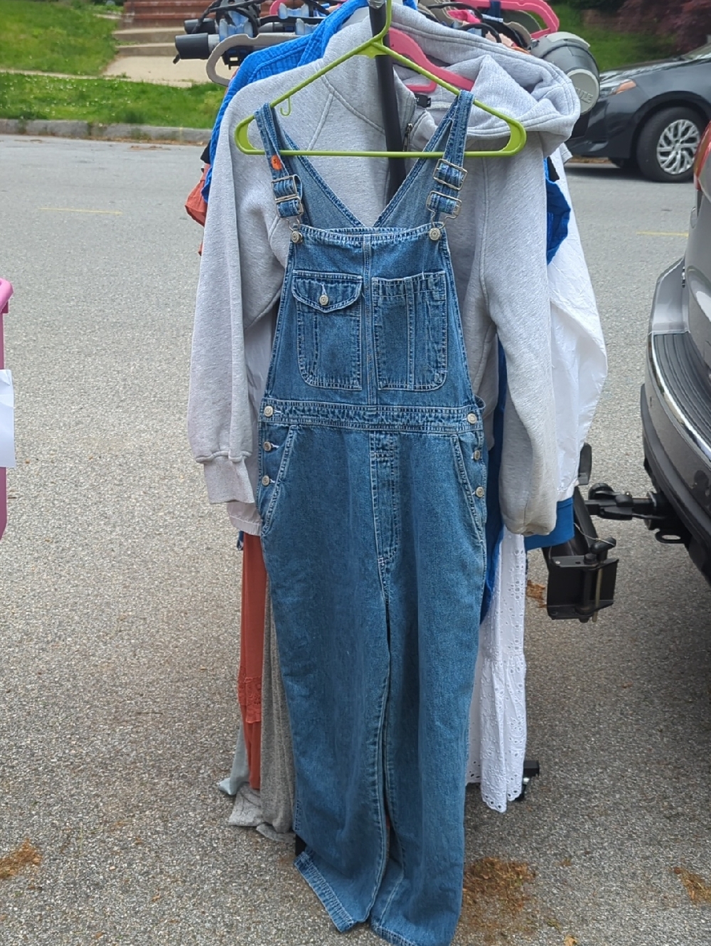 GAP Medium Blue Denim Overalls Jumpsuit